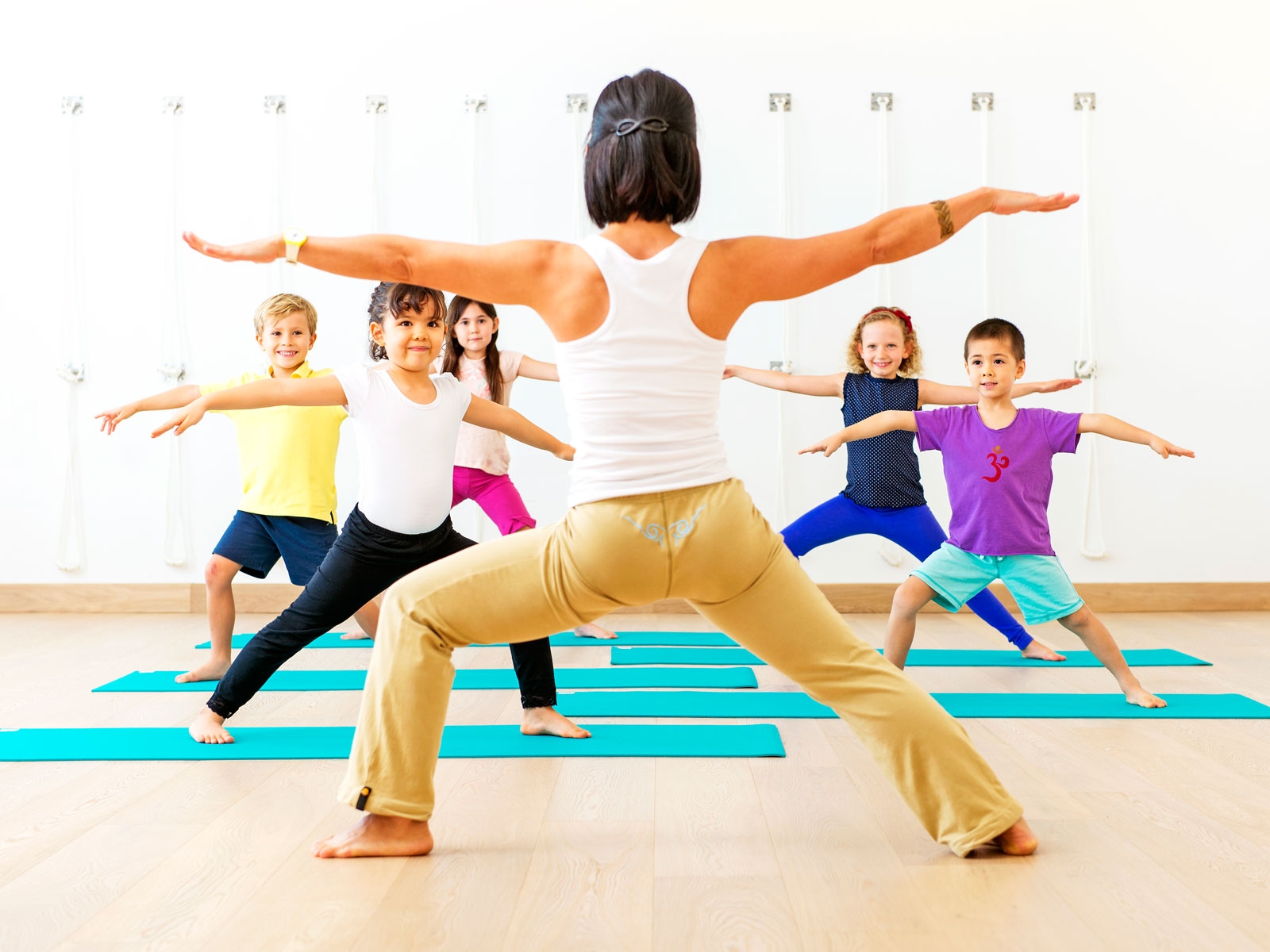 урок йоги для детей